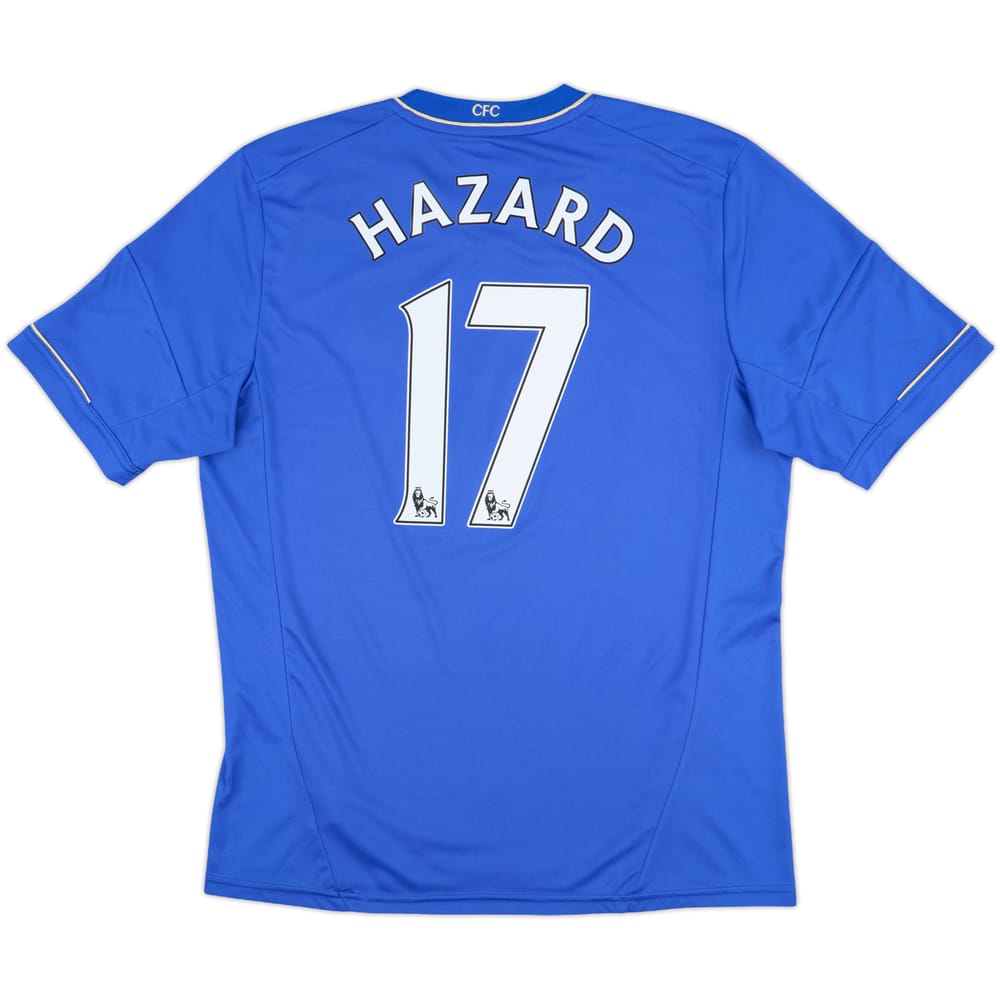 2012-13 Chelsea Home Shirt Hazard #17 - 10/10 - (L)