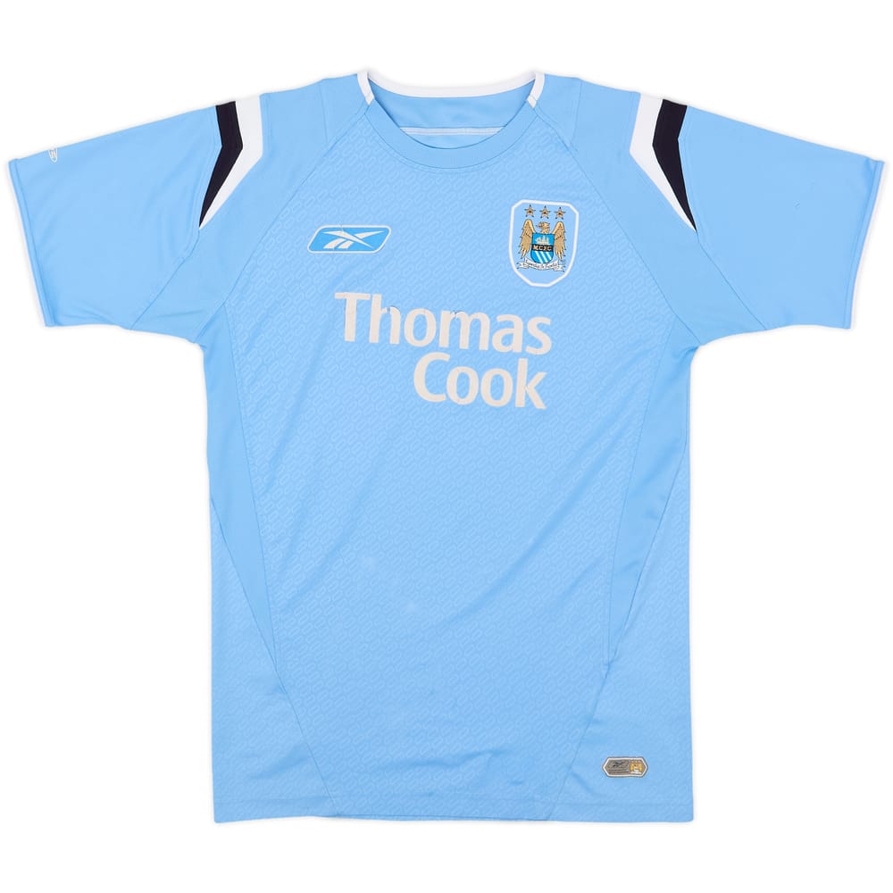 2004-05 Manchester City Home Shirt - 4/10 - (XL.Boys)