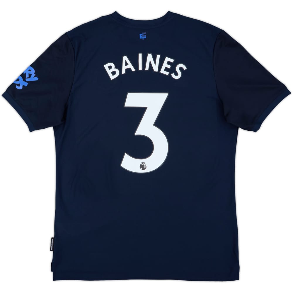 2019-20 Everton Third Shirt Baines #3 - 8/10 - (L)