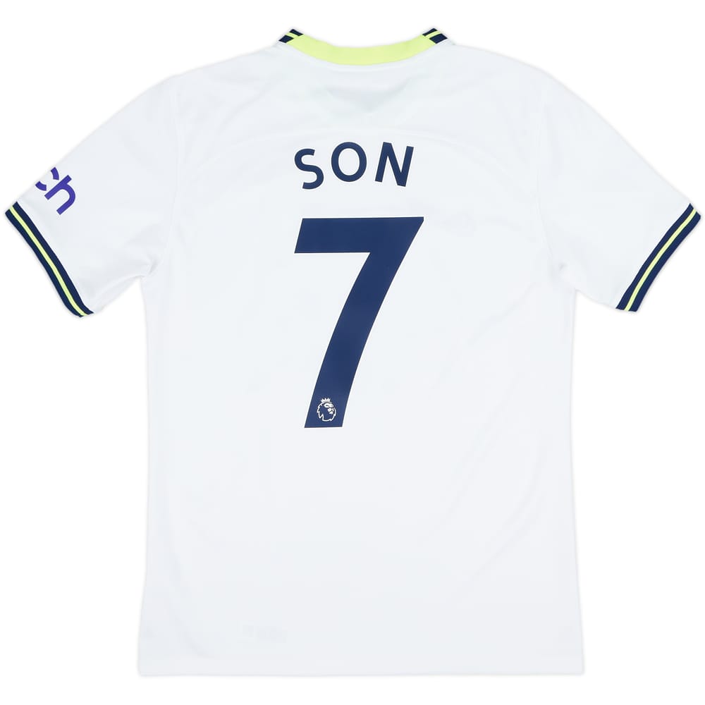 2022-23 Tottenham Home Shirt Son #7 - 9/10 - (S)
