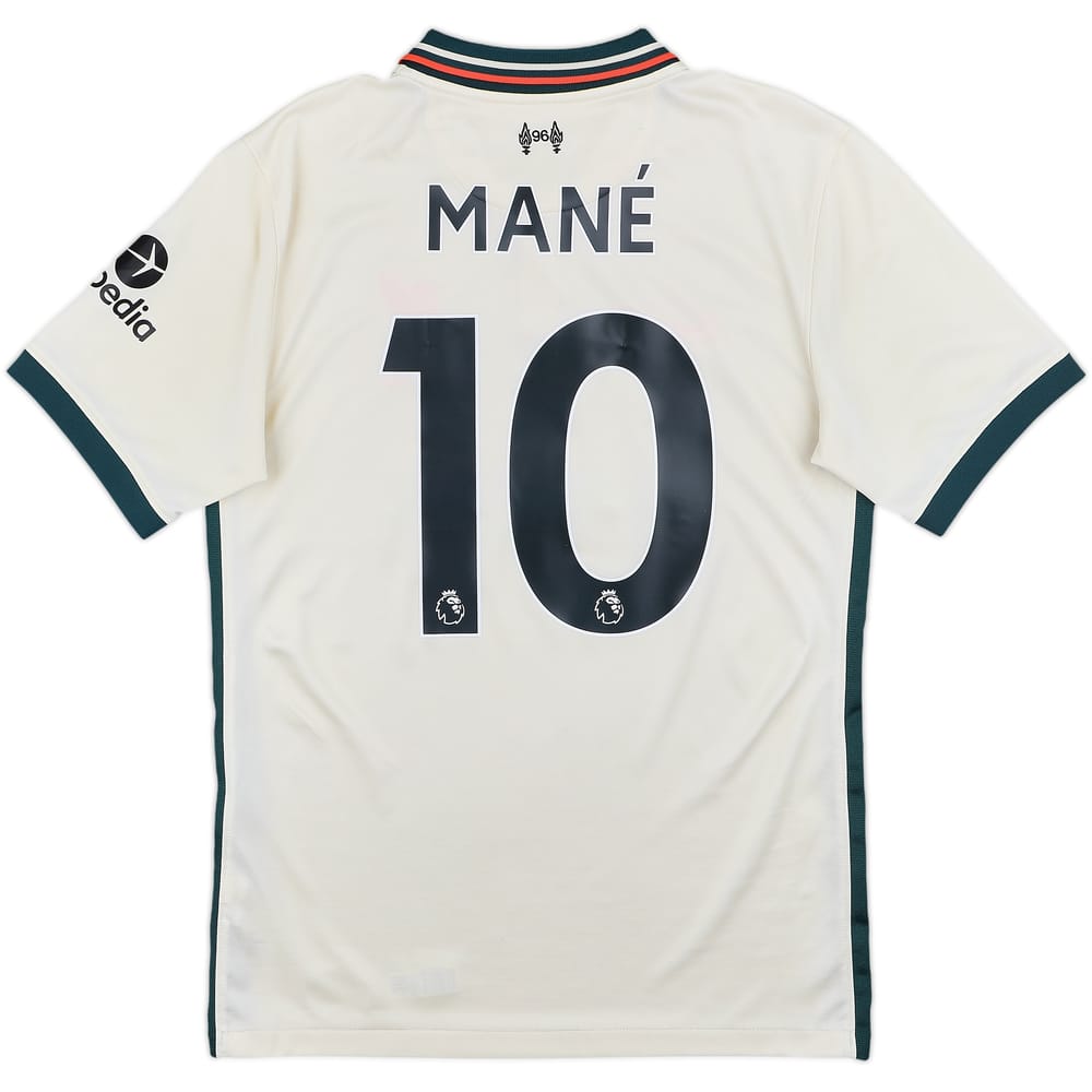 2021-22 Liverpool Away Shirt Mane #10 - 9/10 - (S)