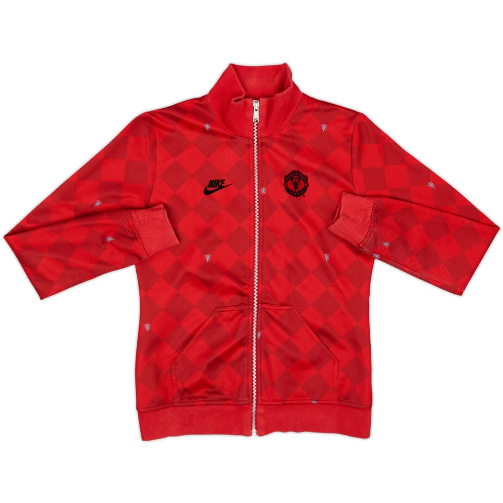 2009-10 Manchester United Nike Track Jacket - 8/10 - (S.Boys)