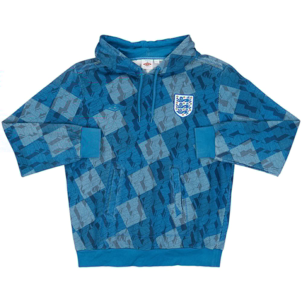 2010-11 England Umbro Hooded Sweat Top - 7/10 - (XXL)