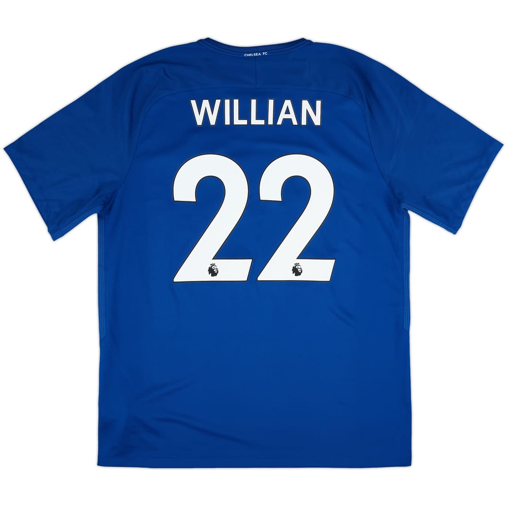 2017-18 Chelsea Home Shirt Willian #22 - 9/10 - (XL)