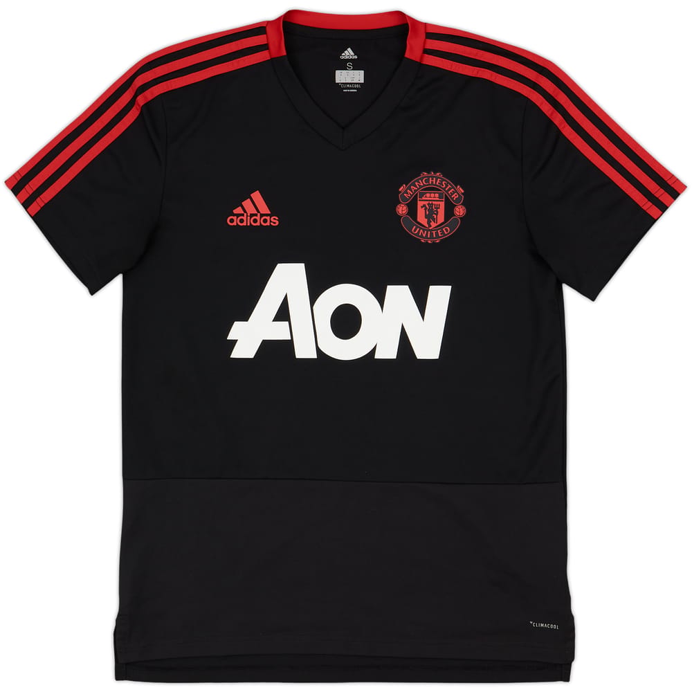 2018-19 Manchester United adidas Training Shirt - 9/10 - (S)