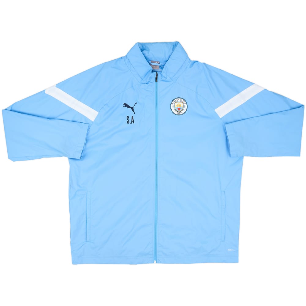 2021-22 Manchester City Staff Issue Puma Track Jacket 'S.A' - 10/10 - (XXL)