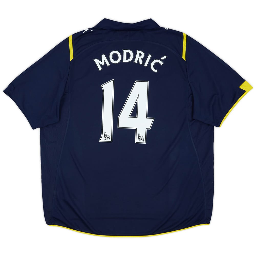 2009-10 Tottenham Away Shirt Modric #14 - 8/10 - (XL)