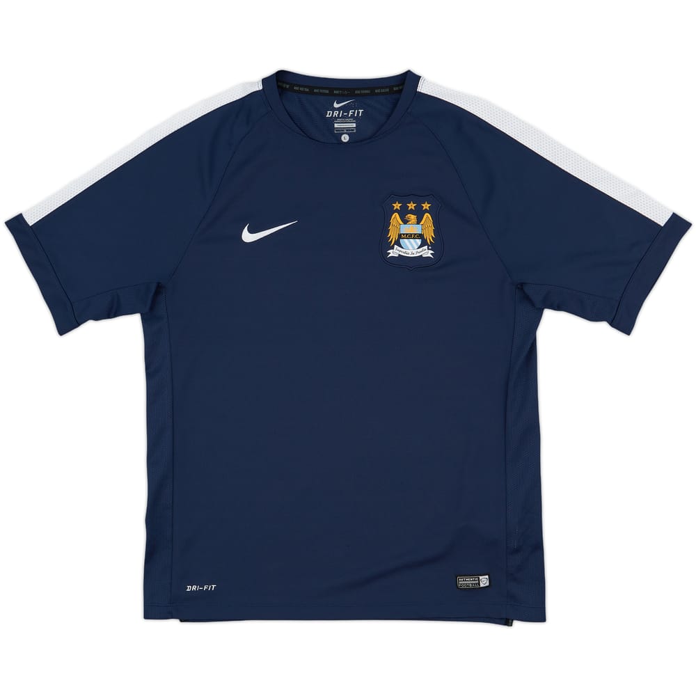 2014-15 Manchester City Nike Training Shirt - 9/10 - (L)