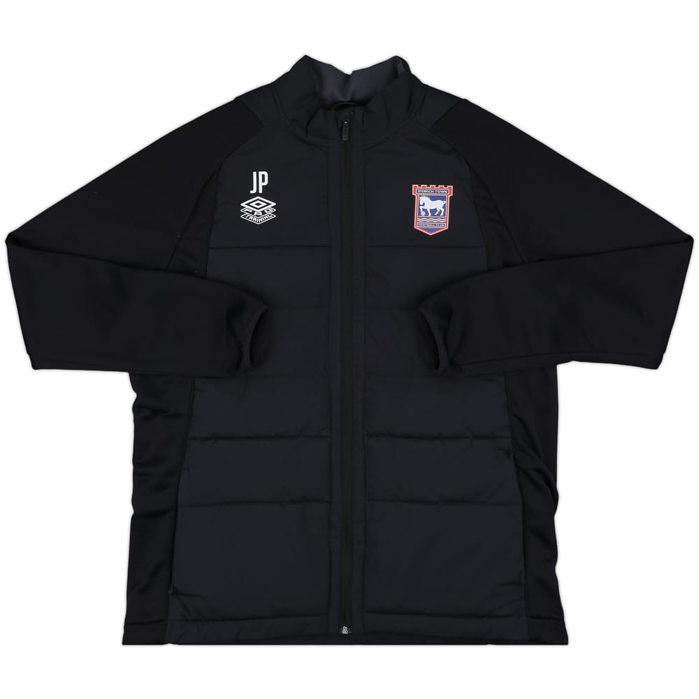 2022-23 Ipswich Staff Issue Umbro Padded Bench Coat JP - 10/10 - (XXL)