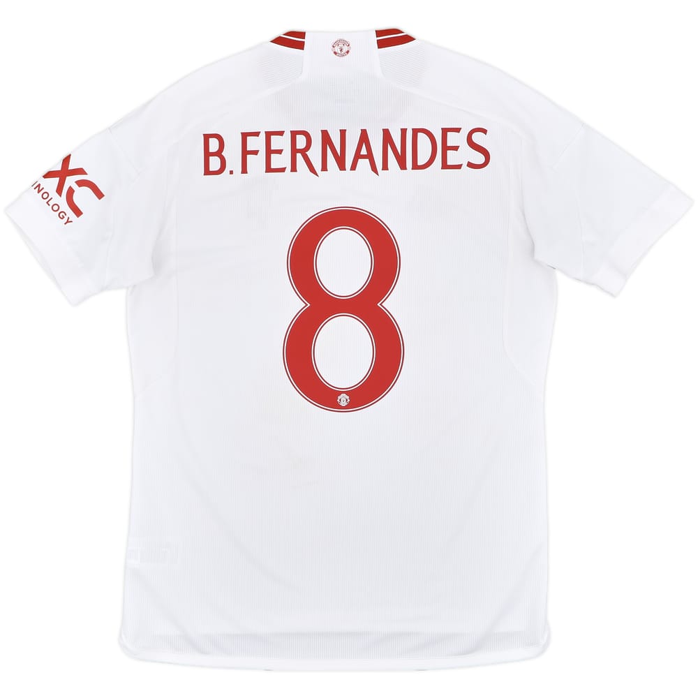 2023-24 Manchester United Third Shirt B.Fernandes #8 - 8/10 - (M)