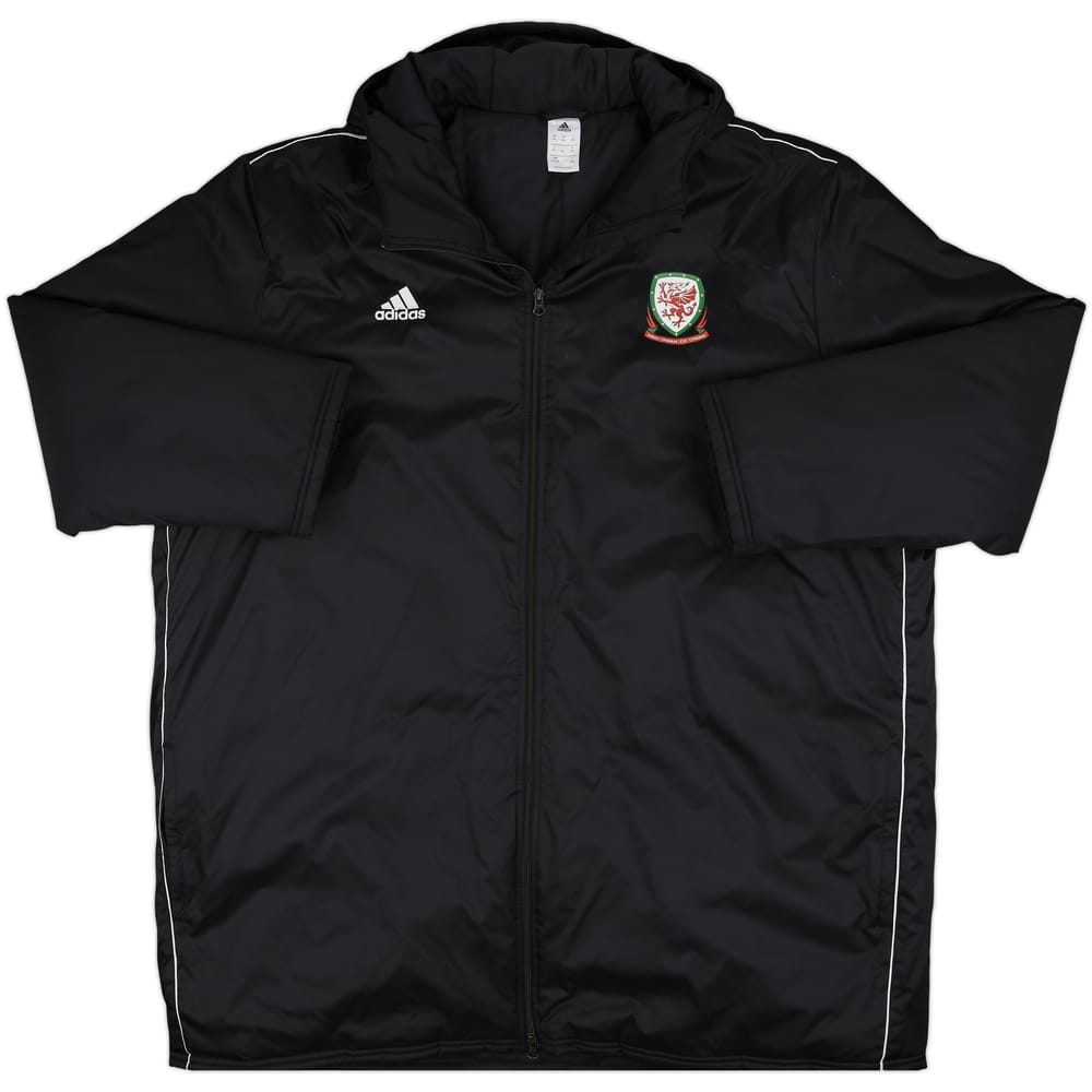 2018-19 Wales adidas Padded Bench Coat - 8/10 - (3XL)