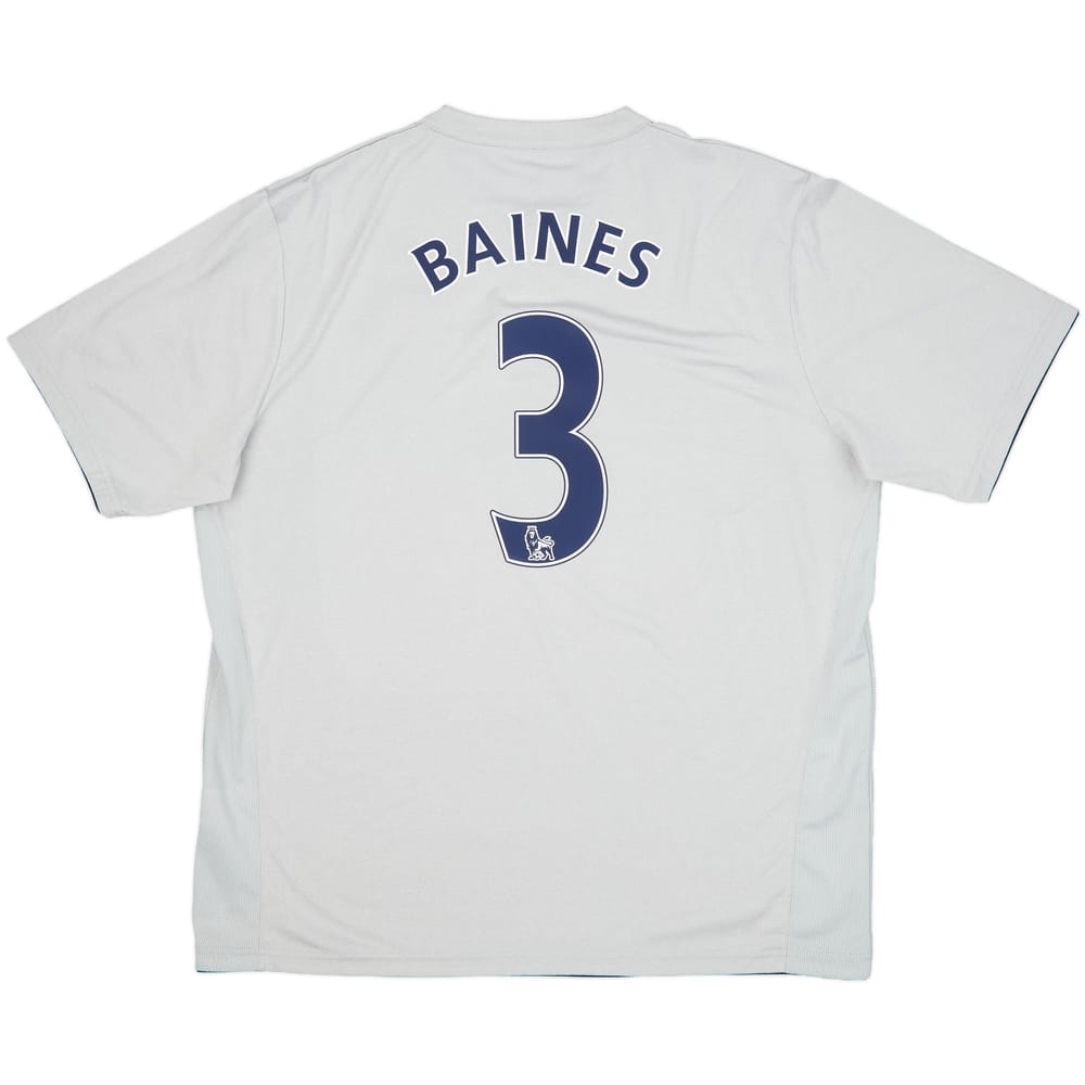 2011-12 Everton Third Shirt Baines #3 - 10/10 - (XL)