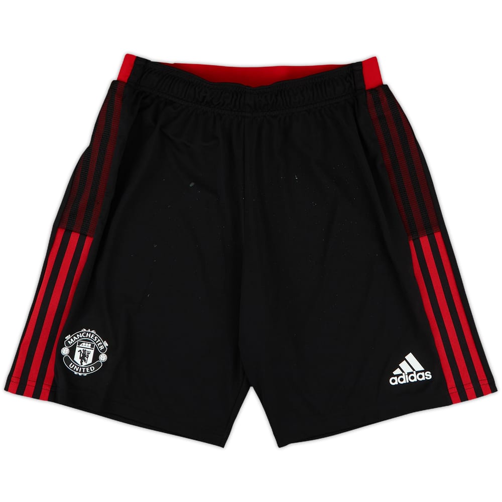 2021-22 Manchester United adidas Training Shorts - 5/10 - (M)