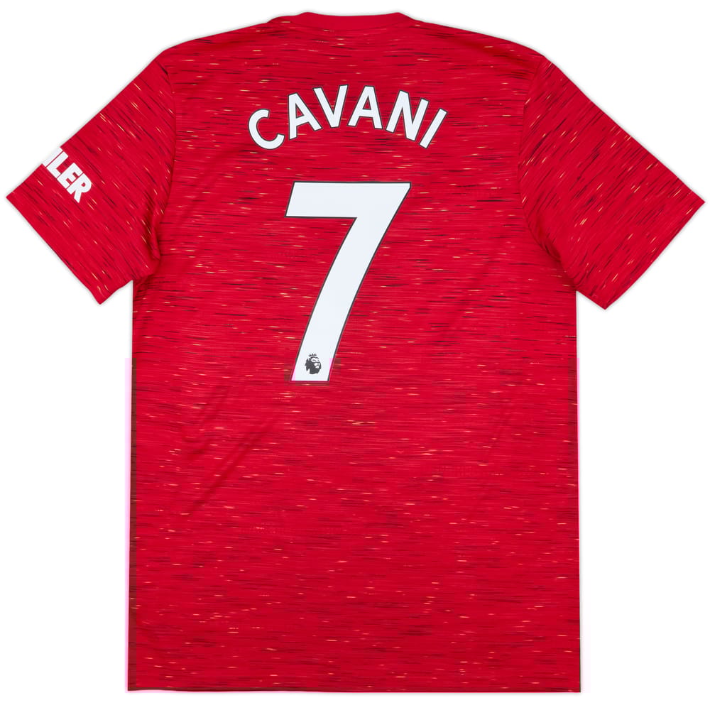 2020-21 Manchester United Home Shirt Cavani #7 - 9/10 - (L)