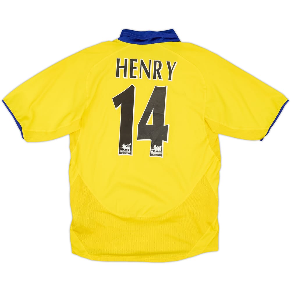 2003-05 Arsenal Away Shirt Henry #14 - 6/10 - (S)