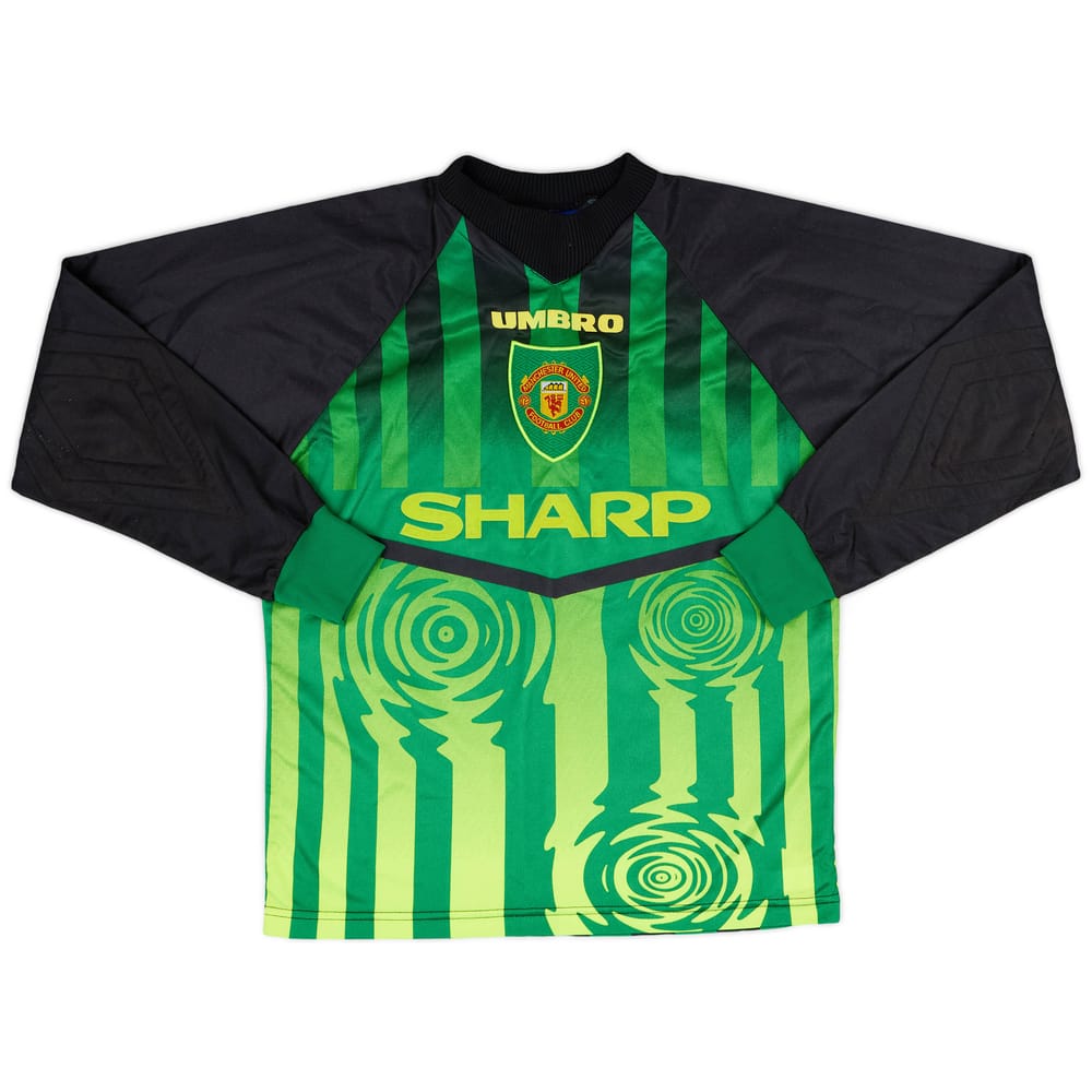 1997-98 Manchester United GK Shirt - 8/10 - (Y)