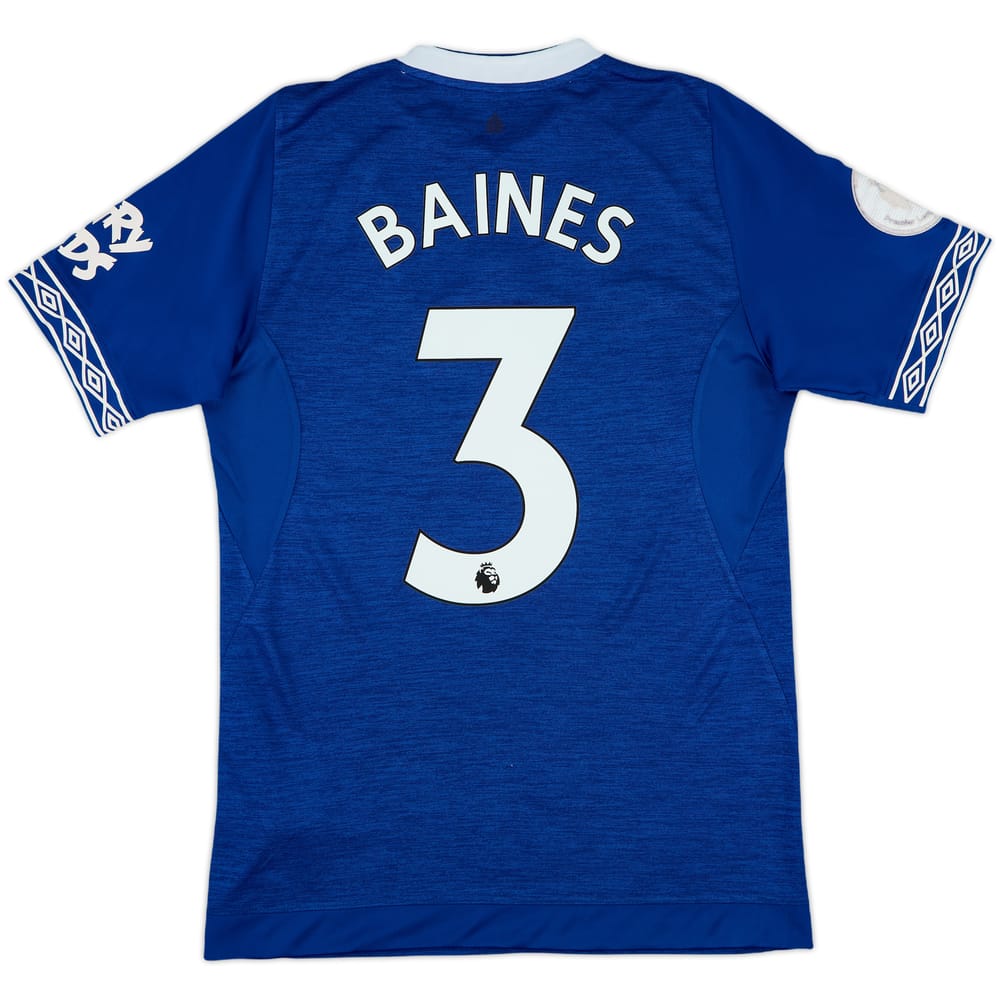 2018-19 Everton Home Shirt Baines #3 - 6/10 - (S)