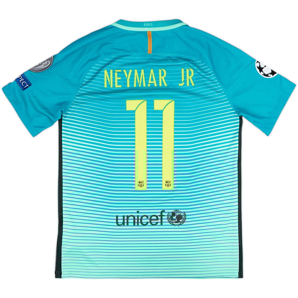 2016-17 Barcelona Third Shirt Neymar Jr #11 - 9/10 - (M)