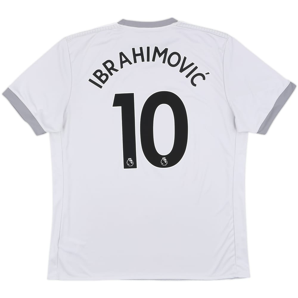 2017-18 Manchester United Third Shirt Ibrahimovic #10 - 9/10 - (XL)