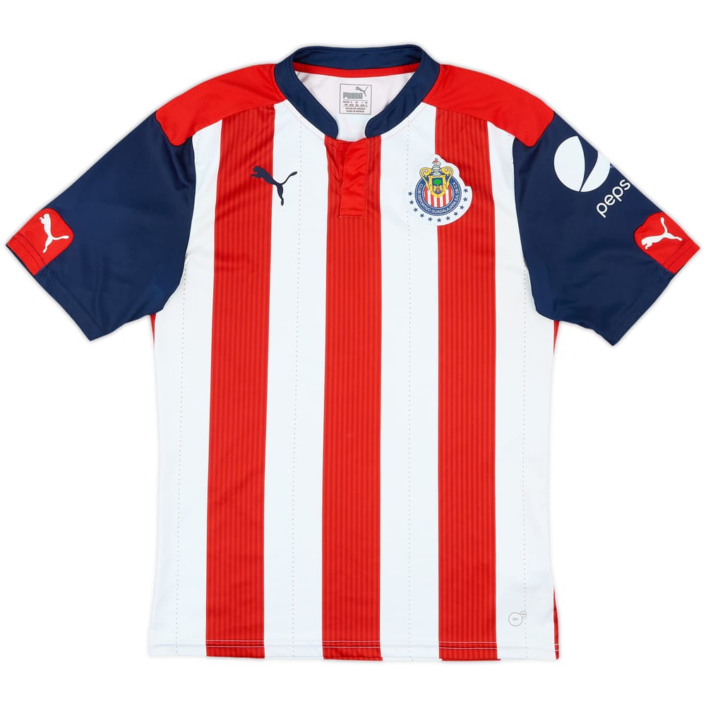 2016-17 Chivas Guadalajara Home Shirt - 8/10 - (M)