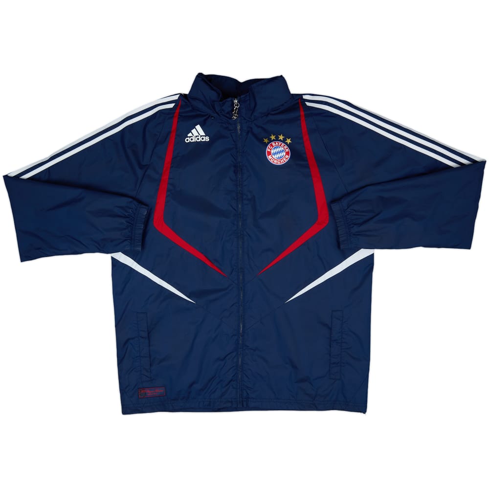 2009-10 Bayern Munich adidas Hooded Rain Jacket - 7/10 - (L)
