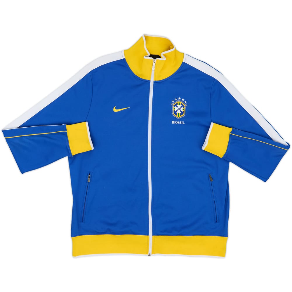 2010-11 Brazil Nike Track Jacket - 8/10 - (XL)