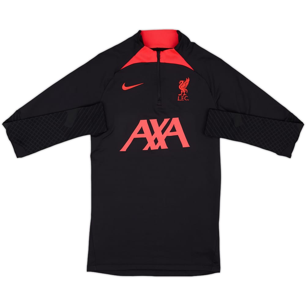 2022-23 Liverpool Nike 1/4 Zip Drill Top - 9/10 - (XS)