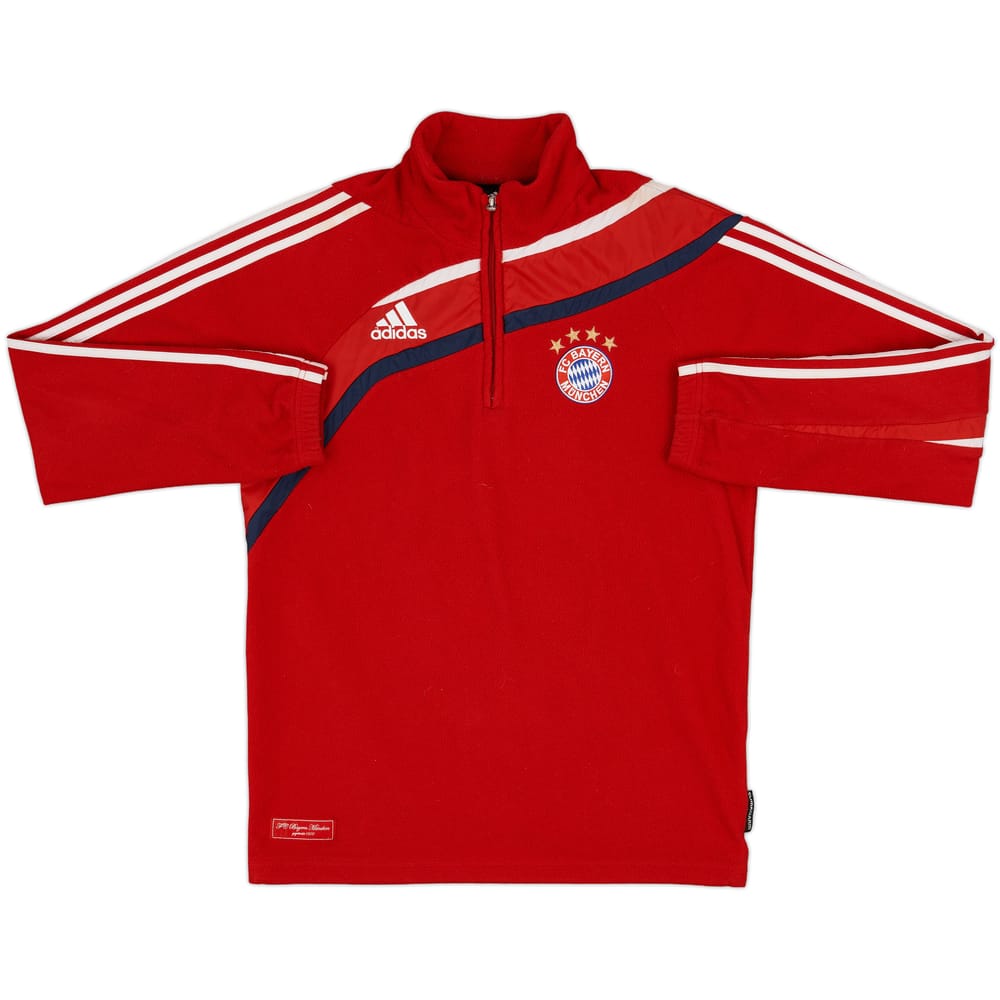 2009-10 Bayern Munich adidas 1/4 Zip Fleece Top - 7/10 - (M)