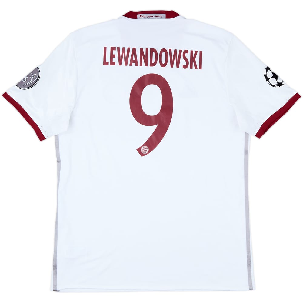 2016-17 Bayern Munich Third Shirt Lewandowski #9 - 8/10 - (L)