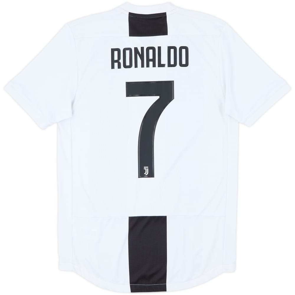 2018-19 Juventus Authentic Home Shirt Ronaldo #7 - 7/10 - (M)