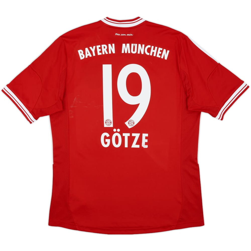 2013-14 Bayern Munich Home Shirt Gotze #19 - 7/10 - (L)
