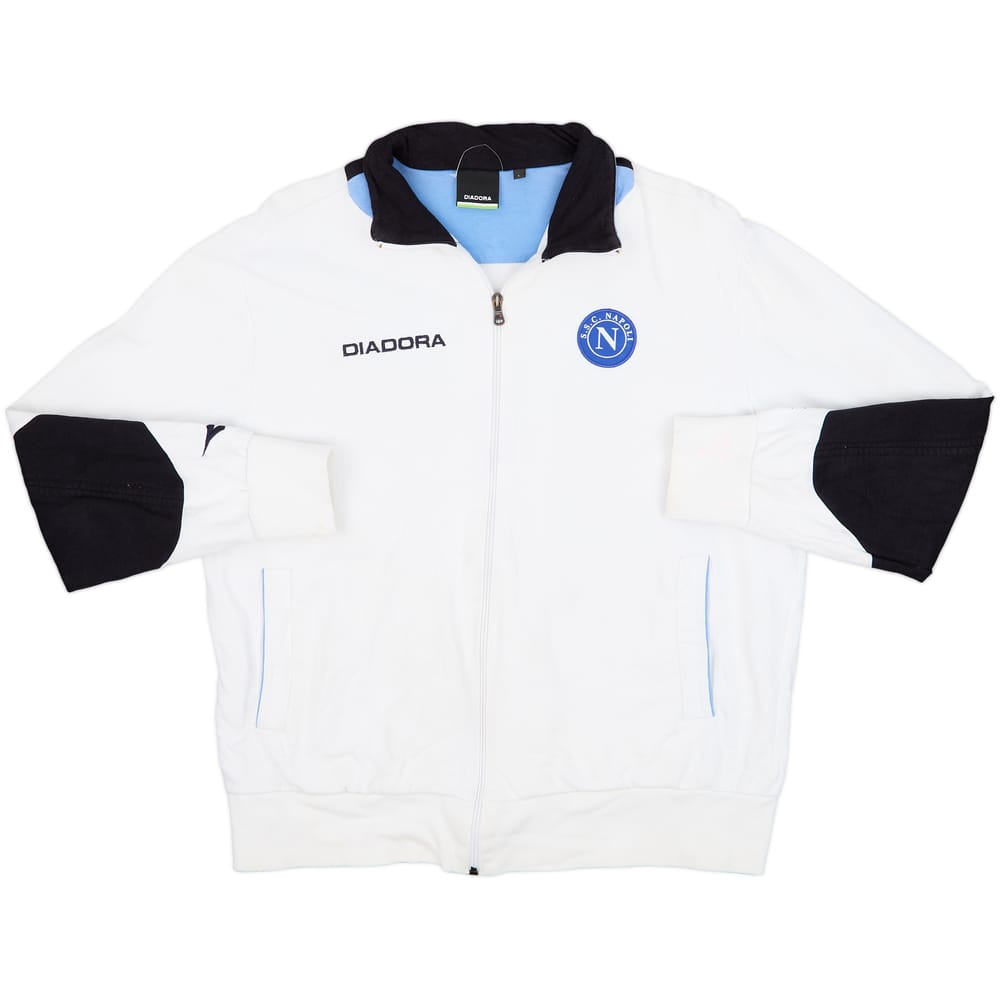 2006-07 Napoli Diadora Track Jacket - 7/10 - (L)