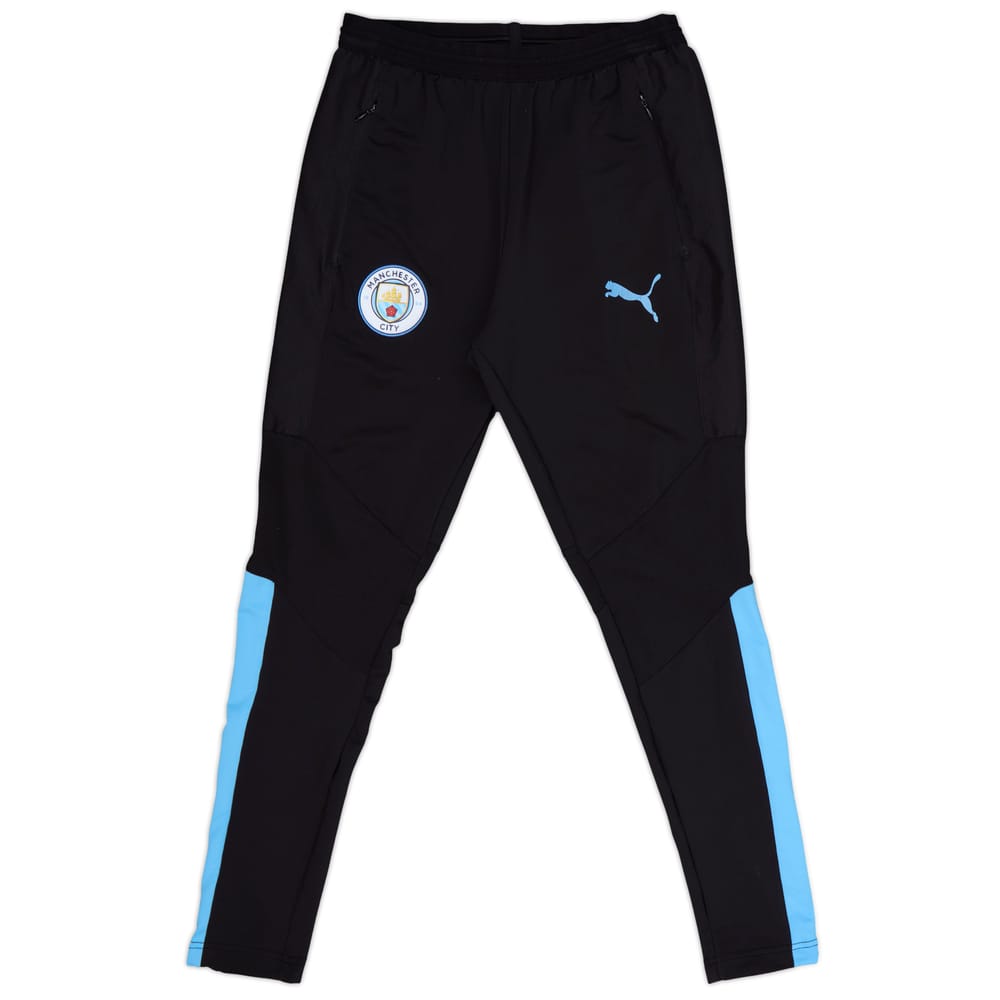 2019-20 Manchester City Puma Track Pants/Bottoms - 7/10 - (S)