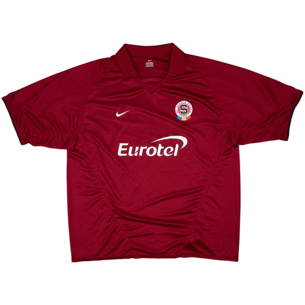 2004-05 Sparta Prague Home Shirt - 9/10 - (XXL)