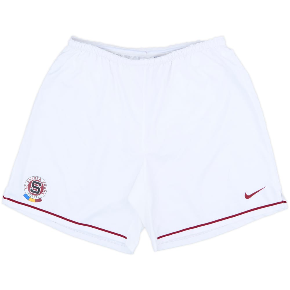 2007-08 Sparta Prague Home Shorts - 8/10 - (XXL)