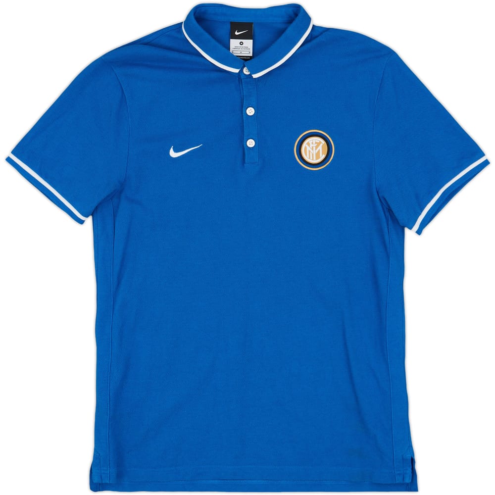 2015-16 Inter Milan Nike Polo Shirt - 8/10 - (M)