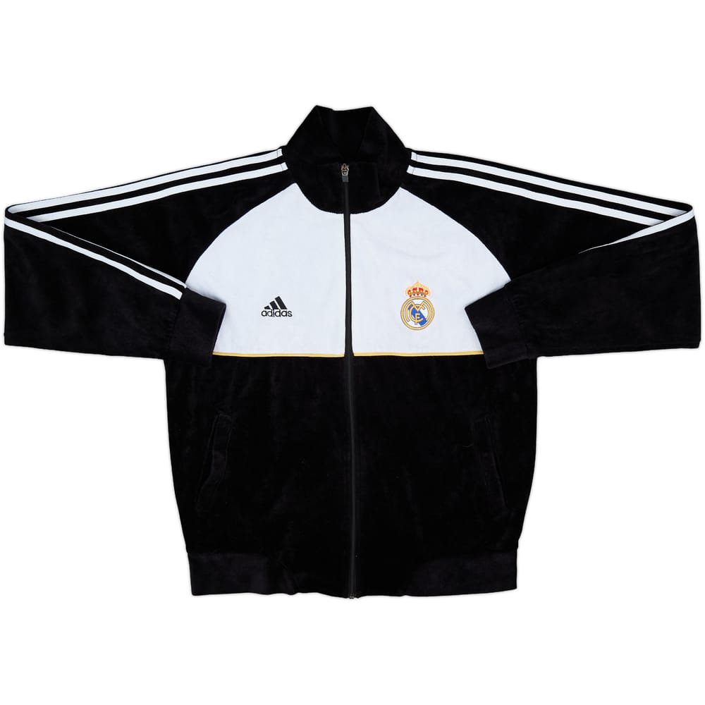 2006-07 Real Madrid adidas Fleece Track Jacket - 8/10 - (L)