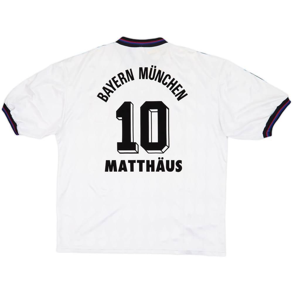 1996-98 Bayern Munich Away Shirt Matthaus #10 - 6/10 - (XL)