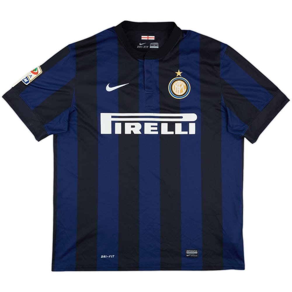 2013-14 Inter Milan Home Shirt - 6/10 - (XL)