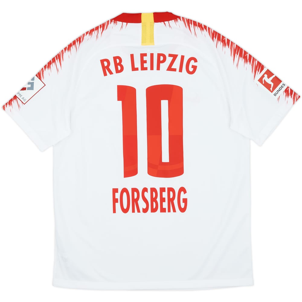 2018-19 RB Leipzig Home Shirt Forsberg #10 - 10/10 - (L)