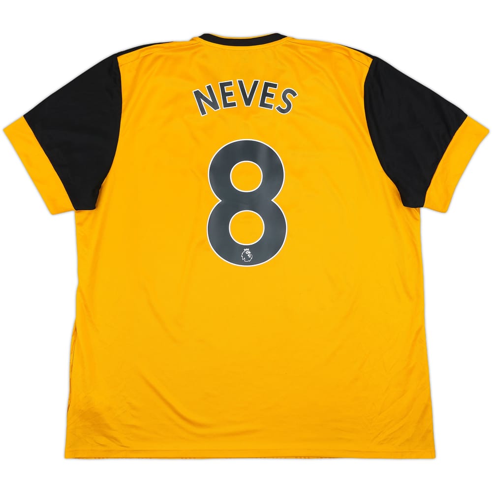 2020-21 Wolves Home Shirt Neves #8 - 5/10 - (XXL)