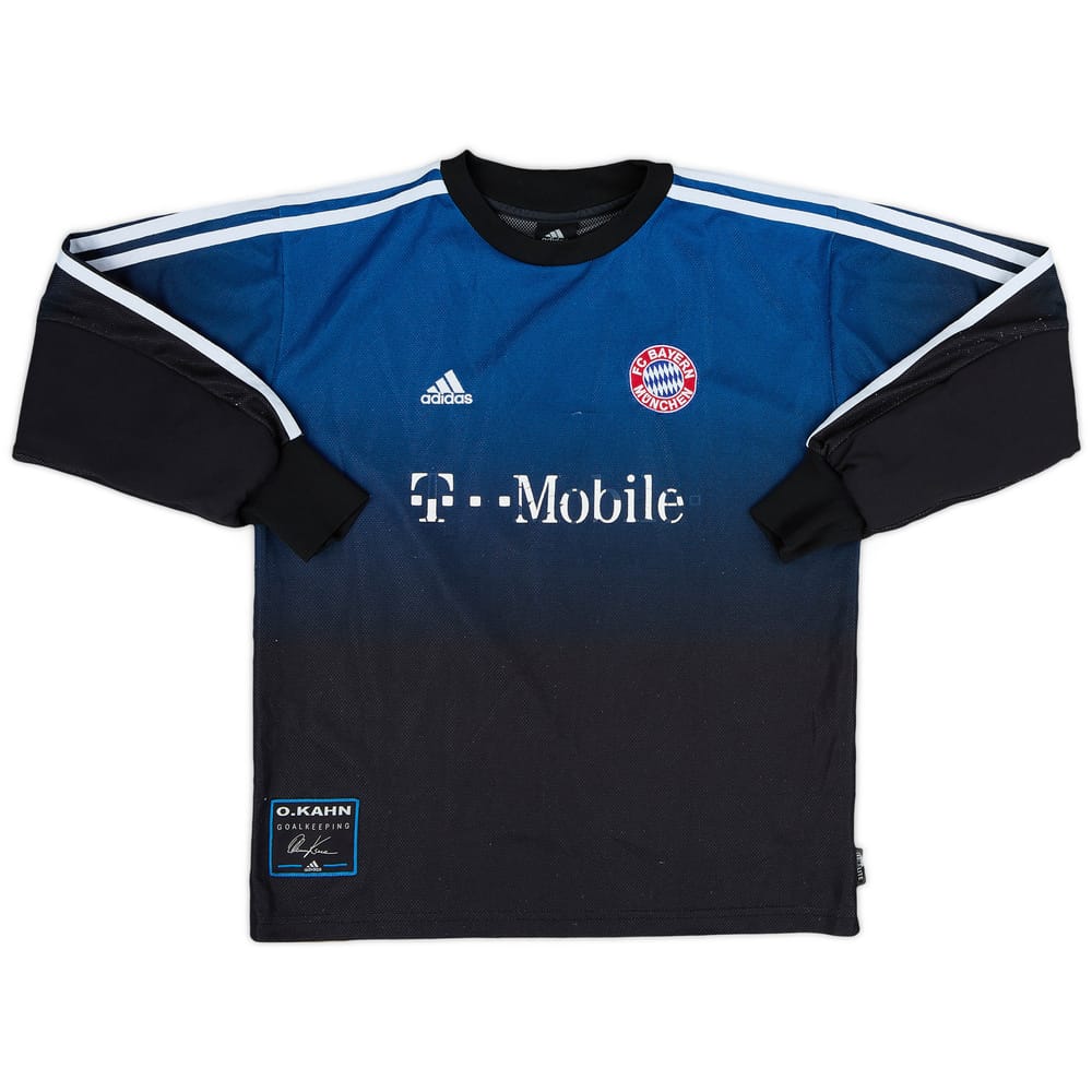 2001-02 Bayern Munich GK Shirt Kahn #1 - 4/10 - (L.Boys)