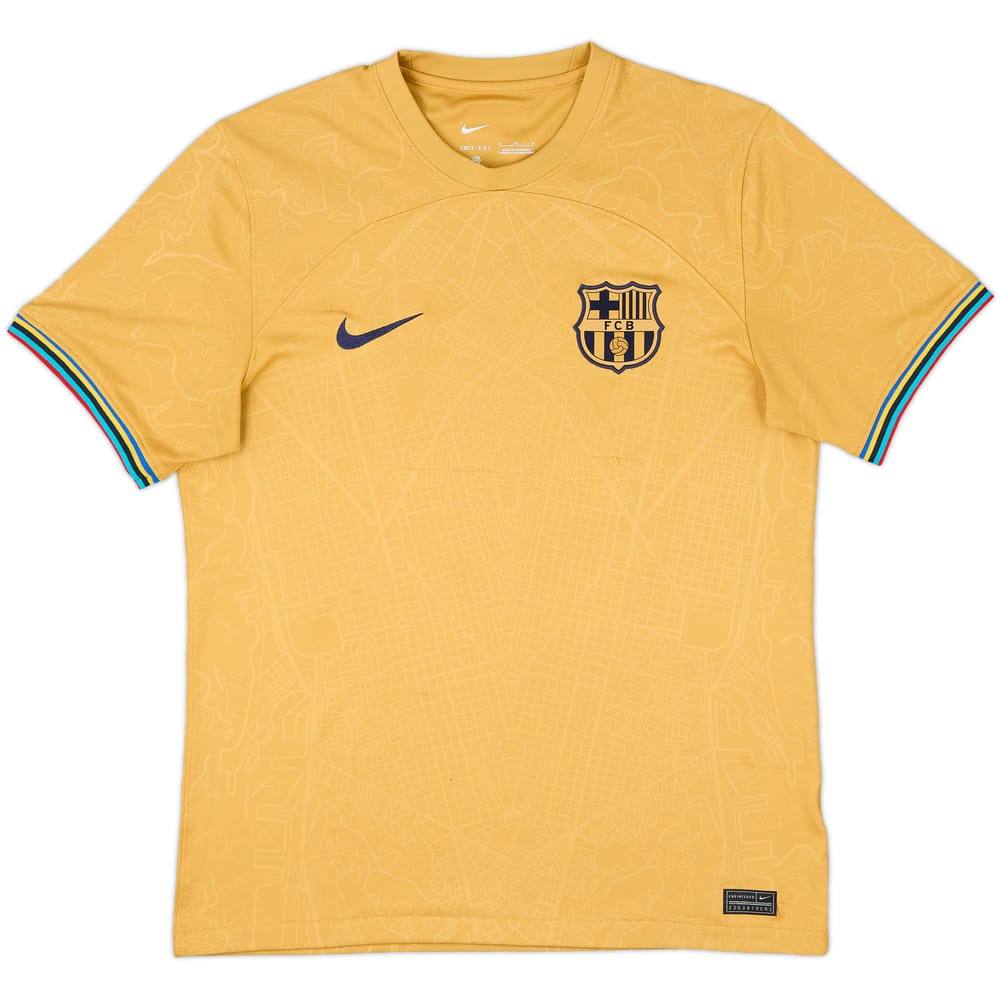 2022-23 Barcelona Away Shirt - 4/10 - (M)