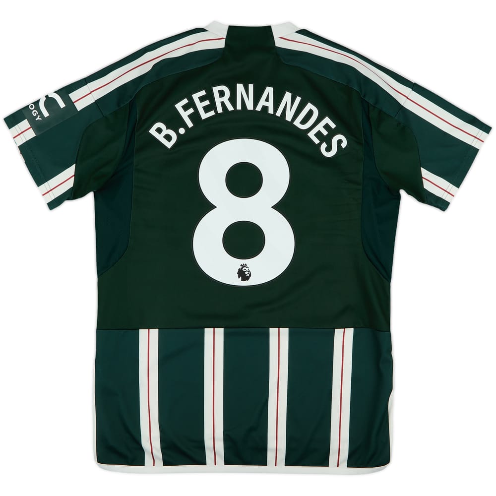 2023-24 Manchester United Away Shirt B.Fernandes #8 - 8/10 - (L)