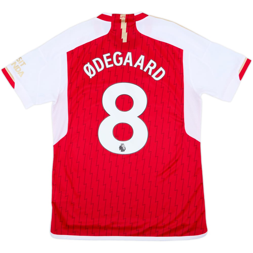2023-24 Arsenal Home Shirt Odegaard #8 - 9/10 - (L)