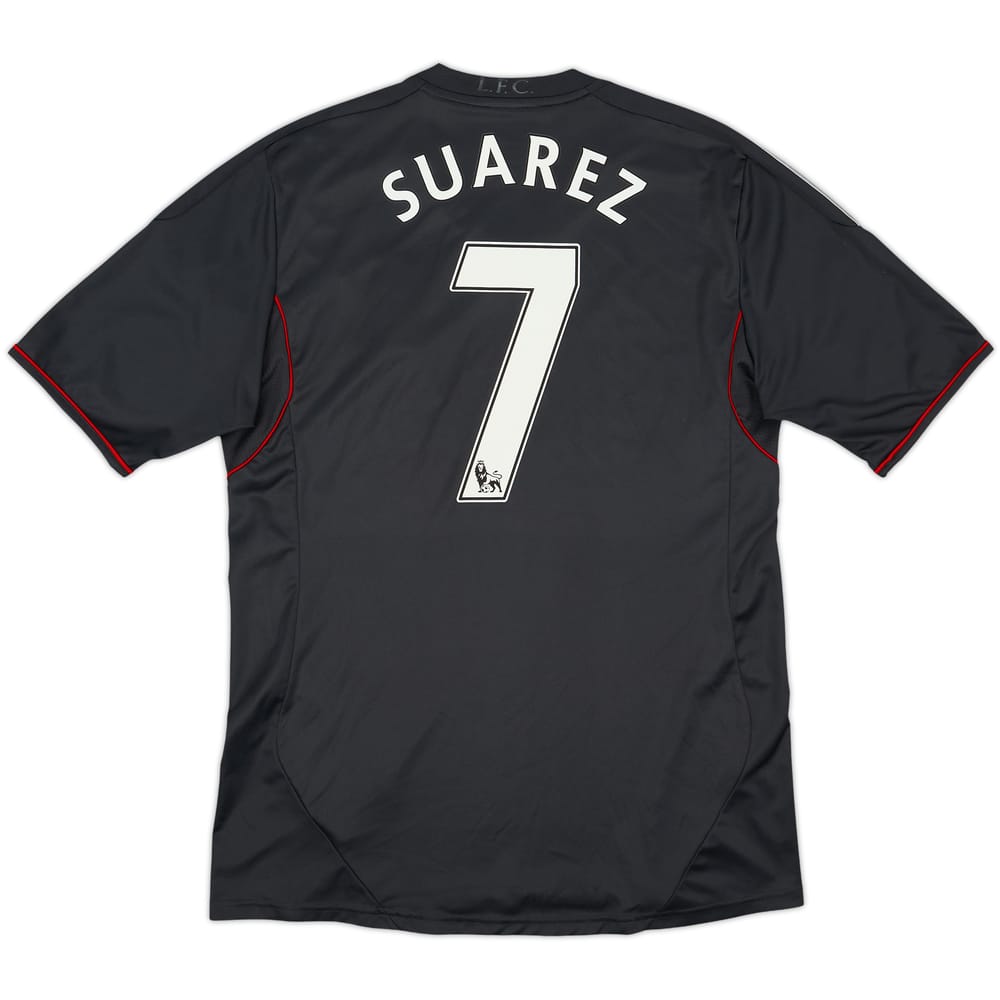 2011-12 Liverpool Away Shirt Suarez #7 - 6/10 - (M)