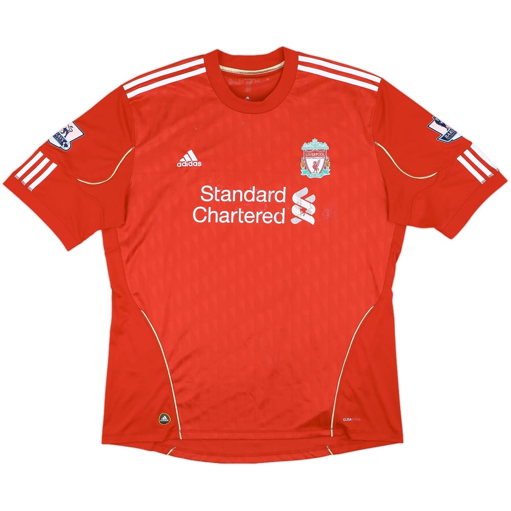 2010-12 Liverpool Home Shirt - 4/10 - (XXL)