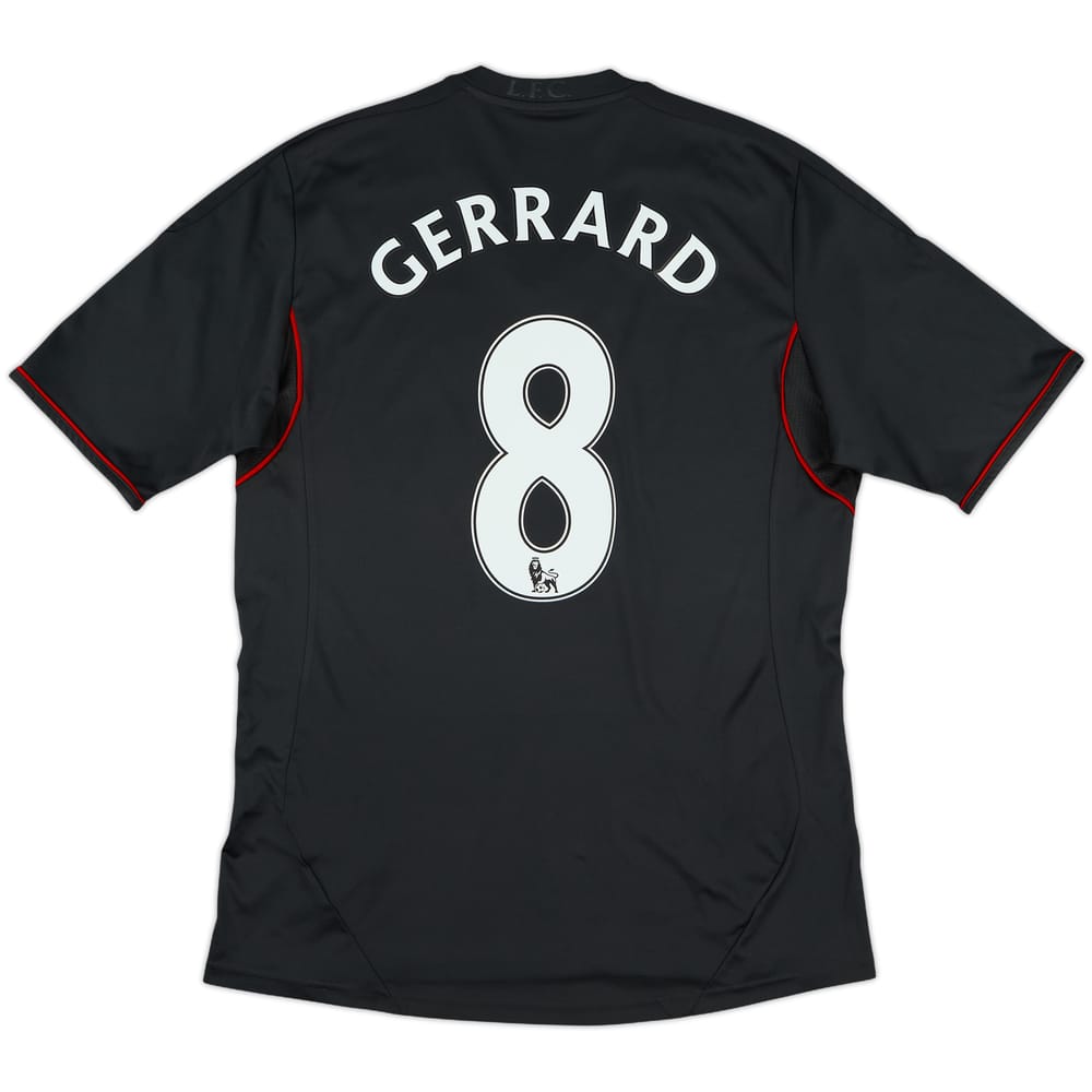 2011-12 Liverpool Away Shirt Gerrard #8 - 7/10 - (M)