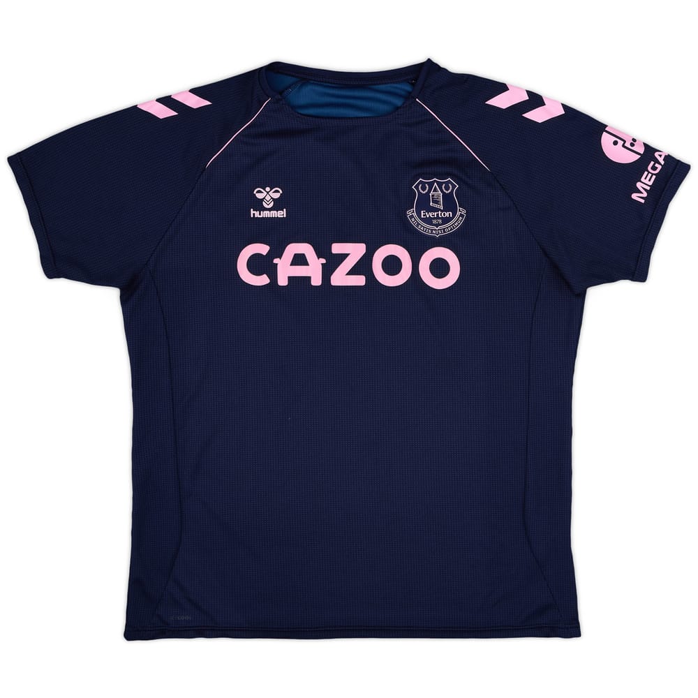 2020-21 Everton Hummel Training Shirt - 8/10 - (L)