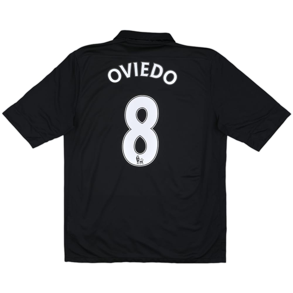 2012-13 Everton Away Shirt Oviedo #8 - 8/10 - (L)